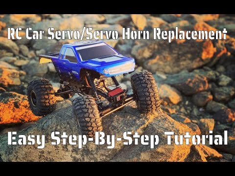 RC Car Servo and Servo Horn Replacement Easy Step-by-Step Tutorial