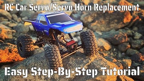 RC Car Servo and Servo Horn Replacement Easy Step-by-Step Tutorial (Everest 10 used in this video)