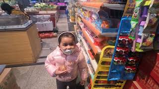 Covid case in China | Nimrah exploring supermarket in Guangzhou China