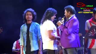Video thumbnail of "Kingsley Peiris & Kavindu Peiris With Feedback Live show  Katuneriya"