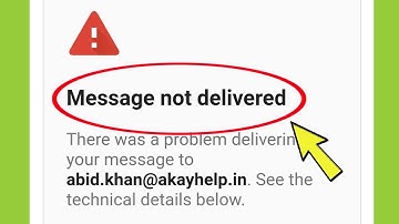 How to Fix Message not Delivered Gmail Problem Solved