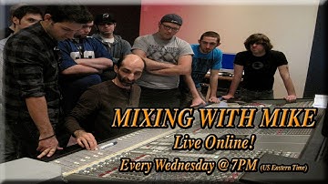 Mixing With Mike Mixing Tip on Adding Attack to a Kick Drum Using Compression