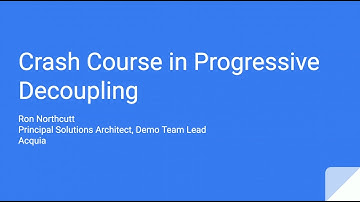 Texas Camp 2019 | A Crash Course in Progressive Decoupling