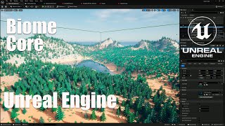 Создание Биомов Biome Core В Unreal Engine 5.4 (Ue5)