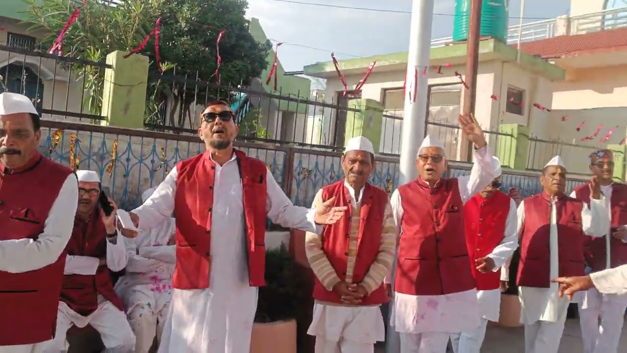 गई गई असुर तेरी नार मंदोदरी 😍 || kumaoni khadi holi geet ❤️ || pahadi holi culture ||