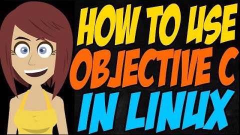 How to use Objective C in Linux