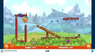 Brain Game 2025-Cover Orange Journey- by Johnny K - Poki - Chapter/Stage 1 to 5 fastest Walkthrough screenshot 1