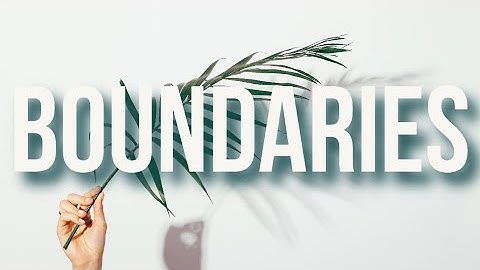 Unlocking the Power of Boundaries: The Secret to Living a Confident Life