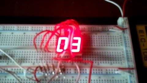 Multiplexing Display 7-seg