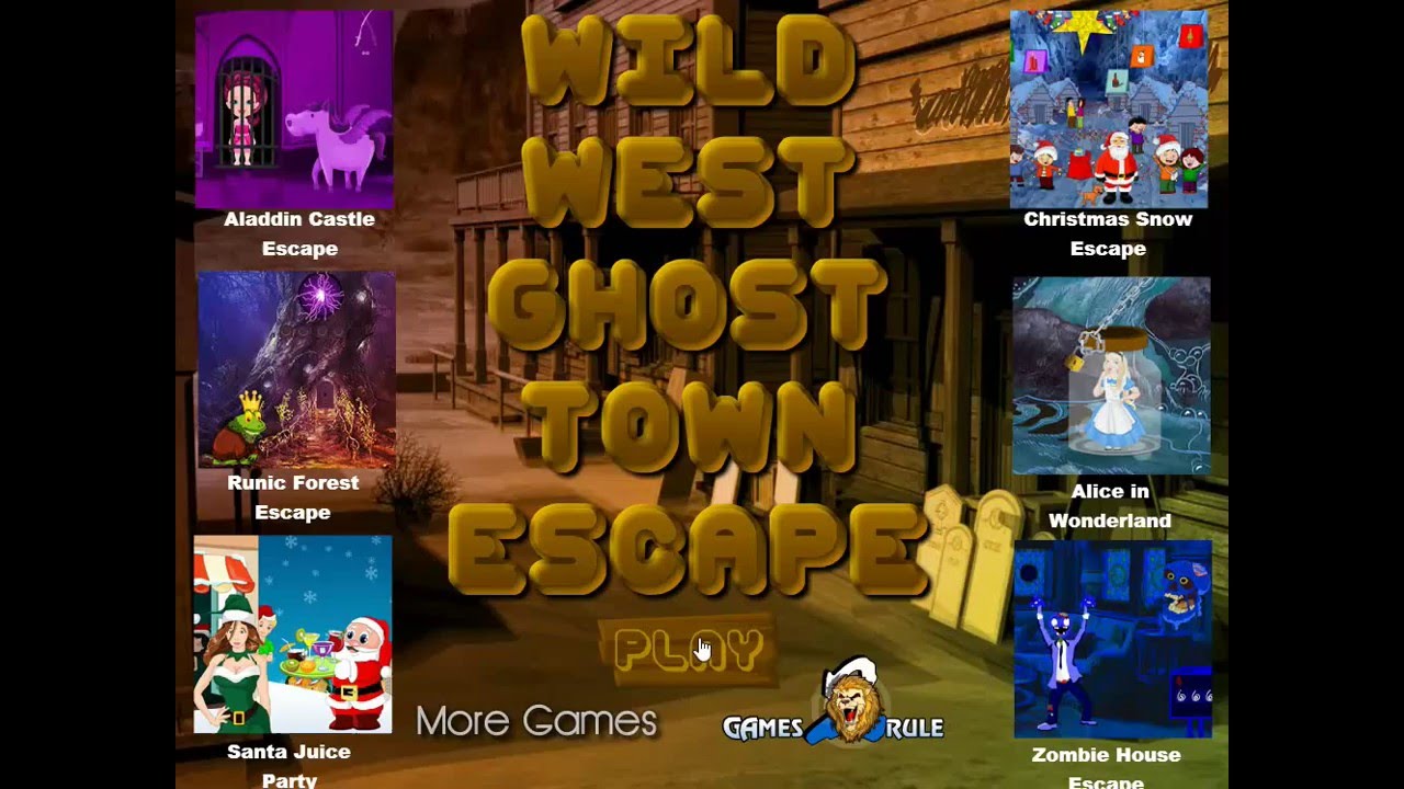 Wild West ghost town escape - soluce - YouTube