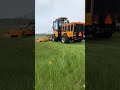 Conquer Large Lawns Faster with the Trackless Rotary Finishing Mower!