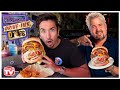 Eating at Guy Fieri&#39;s Favorite Burger Restaurant... (Diners, Drive ins, and Dives)