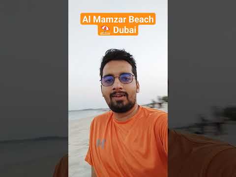 Al Mamzar Beach ⛱️ Dubai ❤️ – really good family beach in Dubai.