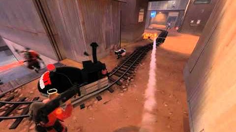 TF2 Replay Randomness - Badwater Pyro Action