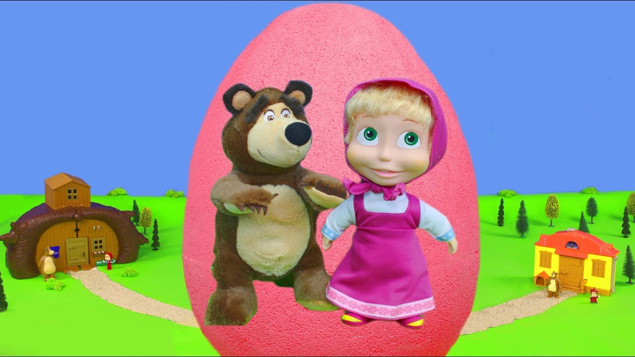 Masha And The Bear Playhouses Youtube 