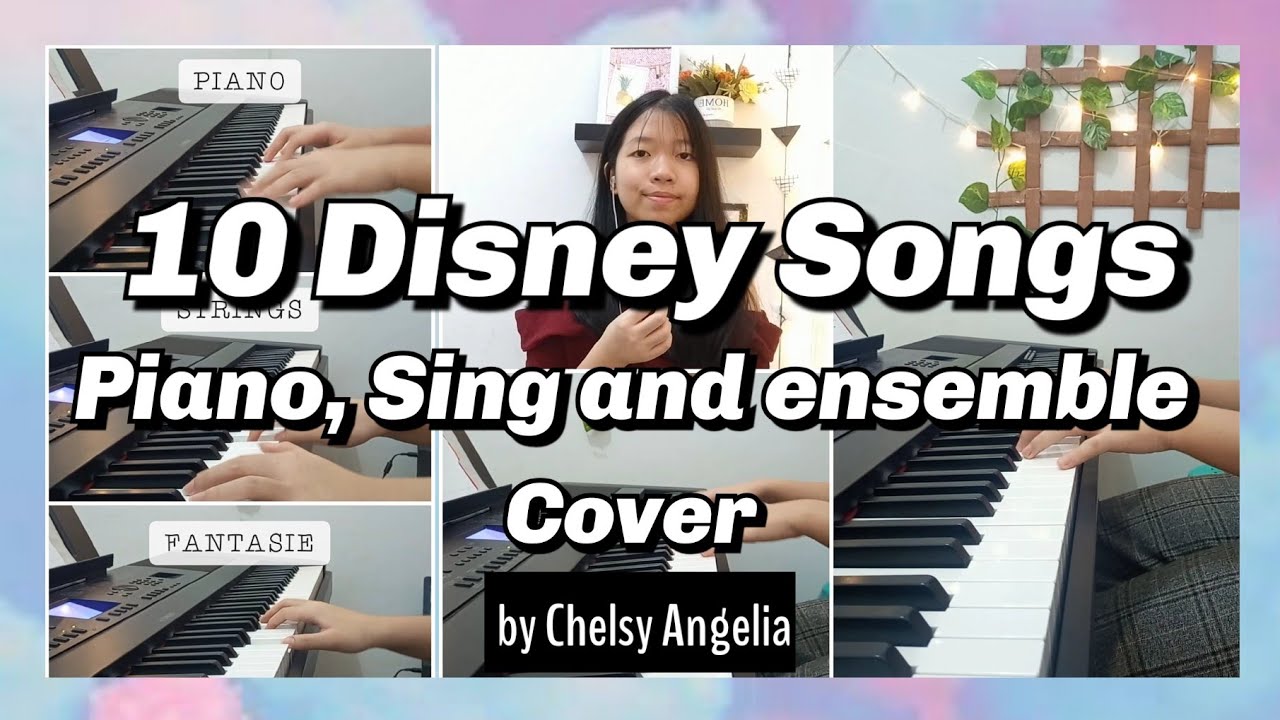 First Album 10 Disney Popular Songs Collection Piano, Sing and