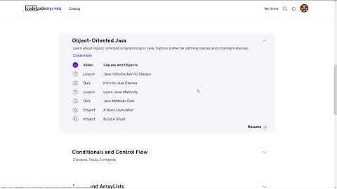 Learn Java - 3.0 Object Oriented Java | Codecademy Walkthrough
