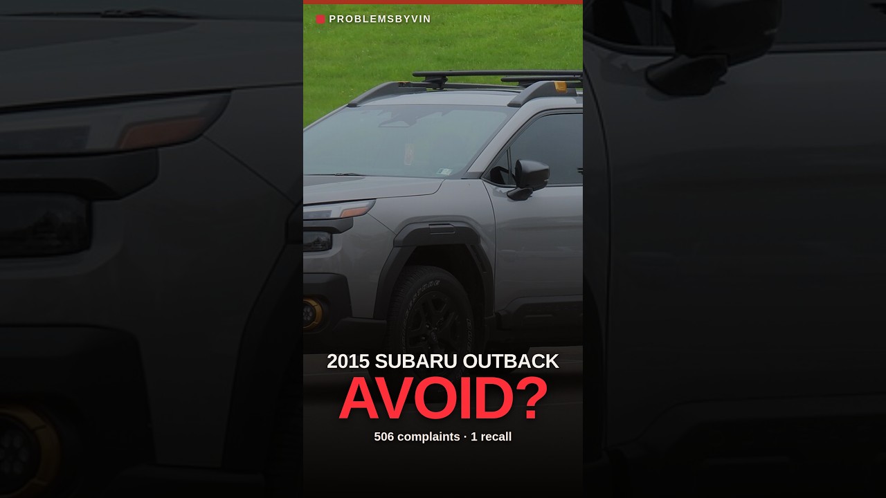 2015 Subaru Outback problems — video thumbnail