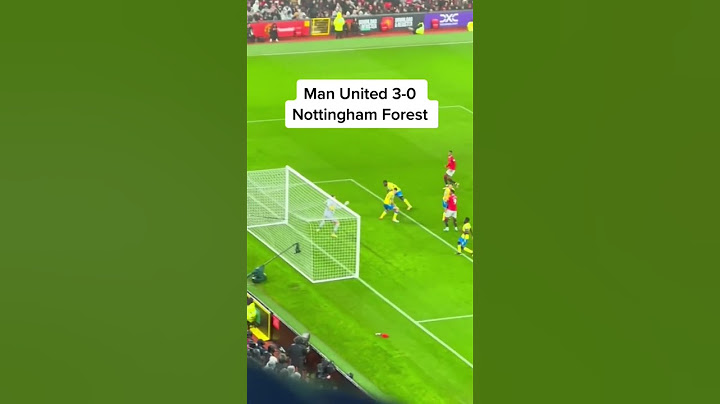 Man United 3-0 Nottingham Forest 🤯 #shorts #united #manunited