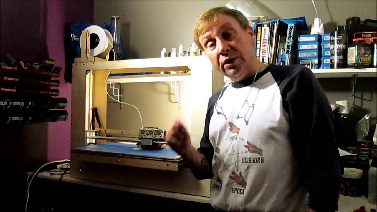 Printrbot Go Printrbot Go Large V2 3D Printer...initial prints and setup ...