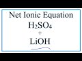 Net Ionic Equations and Spectator Ions