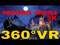 360° VR Dracula Castle in Transylvania Horror Tour 5K 3D Visit Romania Travel Virtual Reality HD 4K