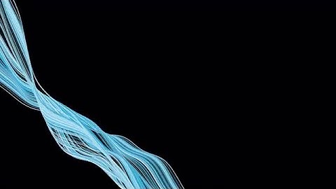 Blue Waves Overlay Stock Motion Graphics