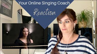 Vocal Coach Reaction & Analysis - Faouzia - You Don't Even Know Me (stripped)