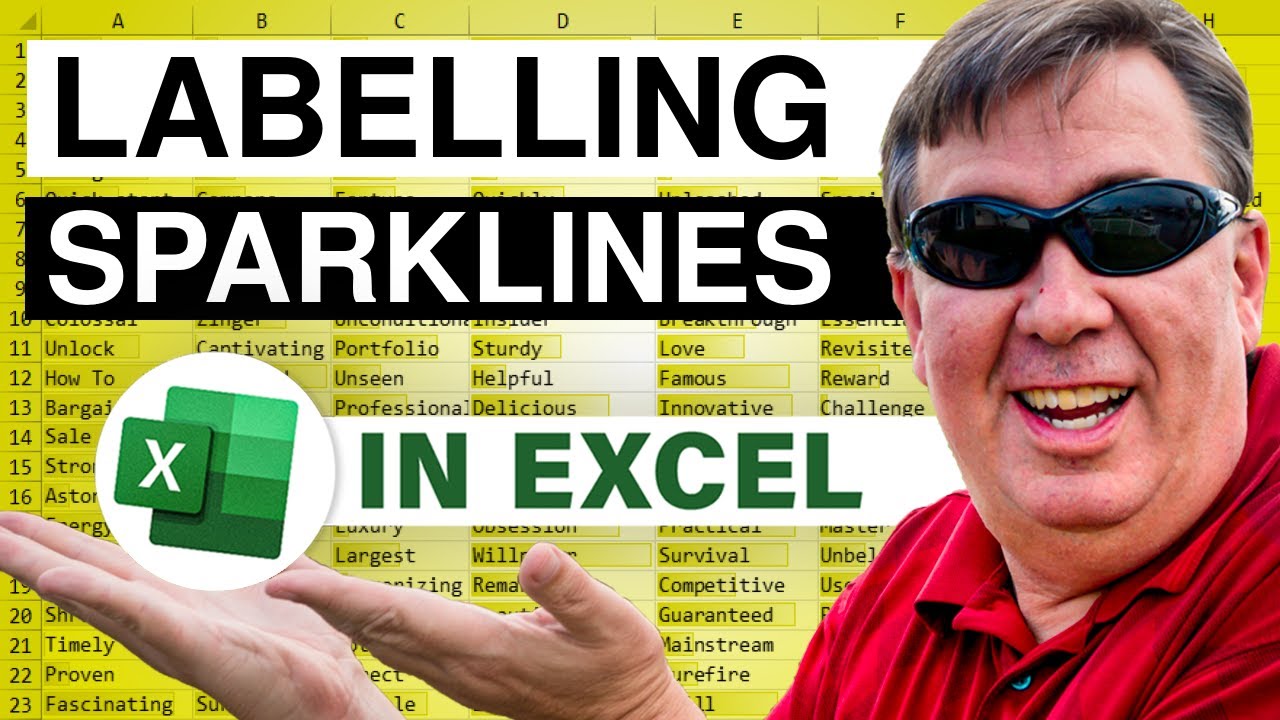 Excel How To Add Labels To Sparklines In Excel Episode 1194 YouTube excel-how-to-add-labels-to-sparklines-in-excel-episode-1194-youtube