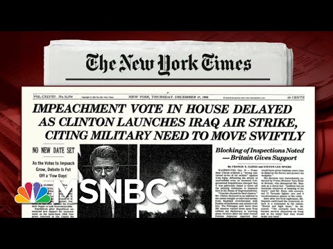 Parallels Between Now And 1998 Iraq Air Strike | Morning Joe | MSNBC