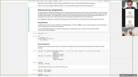 Introduction to High Performance Computing in Python. HPC in Python with TensorFlow. Tutorial