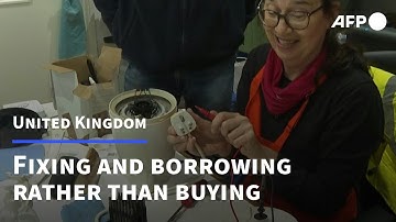Fixing and borrowing: London organisations fight E-waste and consumerism | AFP