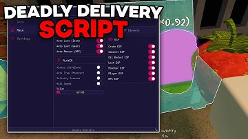 [FREE] Deadly Delivery Script | Auto Bring Items, Auto Farm, Item ESP, Teleport | PC & MOBILE