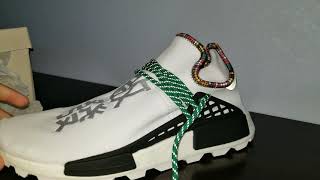 Adidas Nmd X Pharrell Williams - White Hu Races Inspiration Pack Review Unboxing