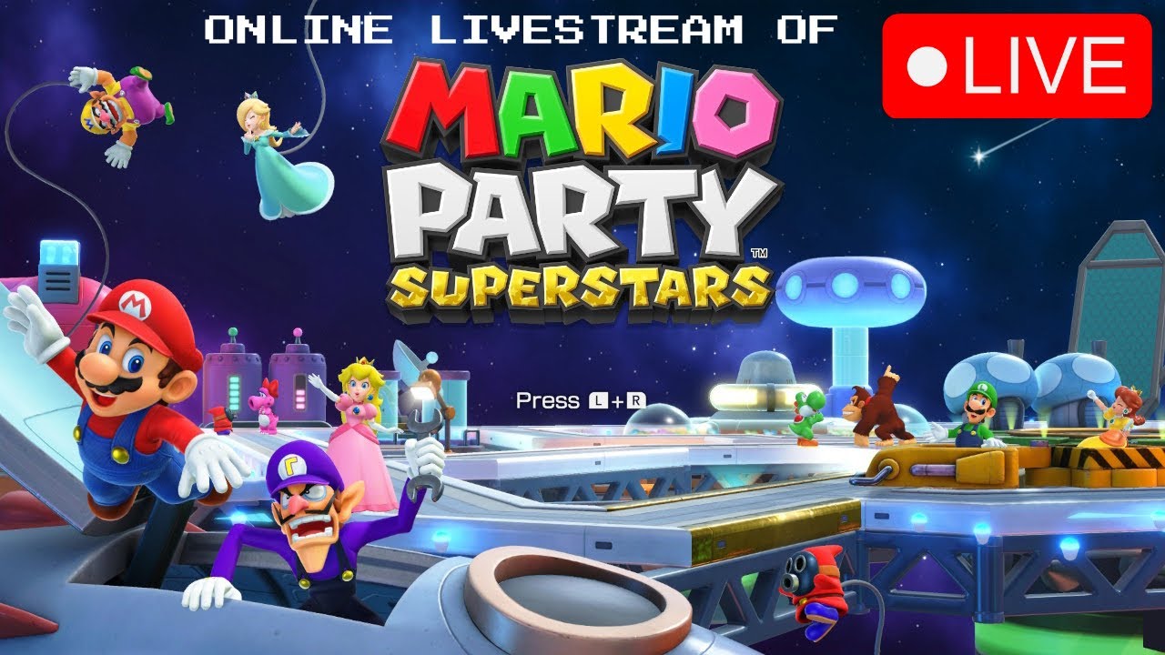 Mario Party Superstars: Online Livestream!!! (01/26/2025)