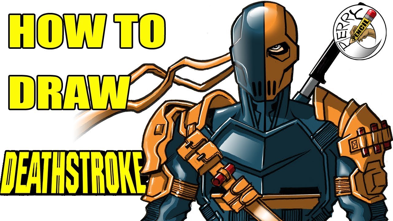 Amazing How To Draw Deathstroke  Learn more here 