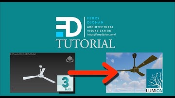 How to animate ceiling fan and import it to Lumion.