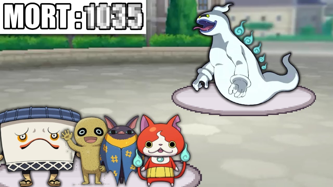 Yo Kai Watch Blaster MAIS avec SEULEMENT l'équipe de BASE