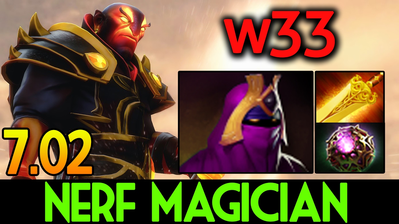 w33 DOTA2 7.02 [Ember Spirit] Why Nerf Magician