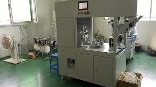 HC 320 fully automatic wire tube cutting winding and tying machine