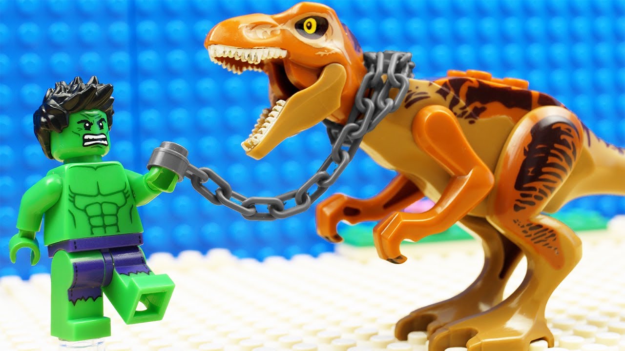 Lego vs Dino Kinetic Sand - YouTube