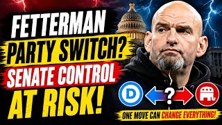 "BREAKING: John Fetterman Sparks Party Switch Fears — DEMOCRATS IN" 