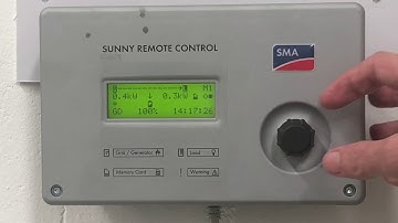Setting Expert Mode - Sunny Island Systems with Sunny Remote Control
