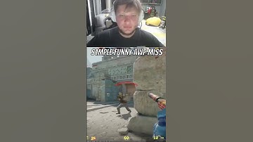 s1mple cs2 awp miss #cs2  #csgo  #s1mple #counterstrike #fy #foryou  #fyp #funny #csgofunny #shorts