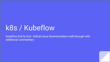 Kubeflow and Tensorflow   training and serving out trained models on Kubernetes