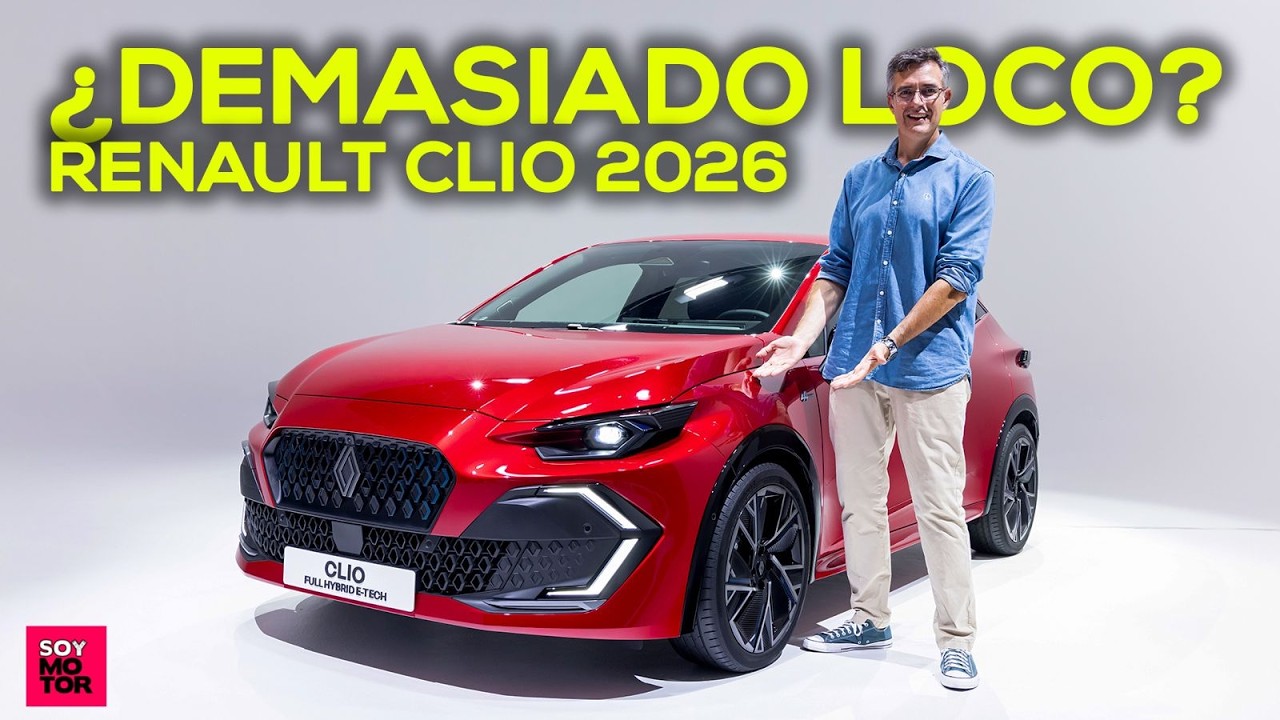 REVIEW RENAULT CLIO 2026 | ¿Arriesga mucho Renault con el superventas? | Coches SoyMotor.com