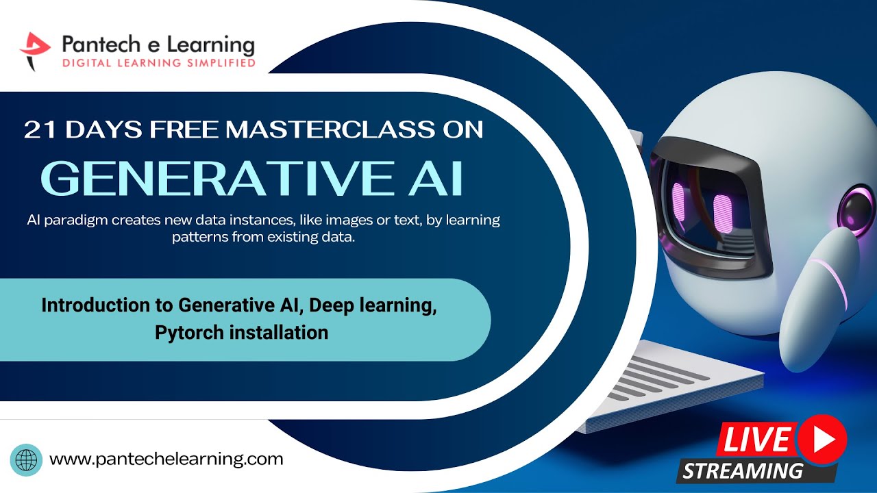Day 01 - Introduction to Generative AI, Deep learning, Pytorch ...