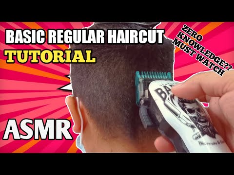 PAANO MAG GUPIT NG BUHOK | BASIC REGULAR HAIRCUT FOR ZERO KNOWLEDGE (ASMR)