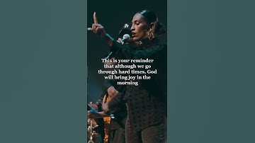 Thumbnail of Remember, it’s only one night. Joy comes in the morning.