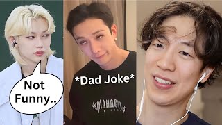 BANG CHAN With His DAD HUMOUR